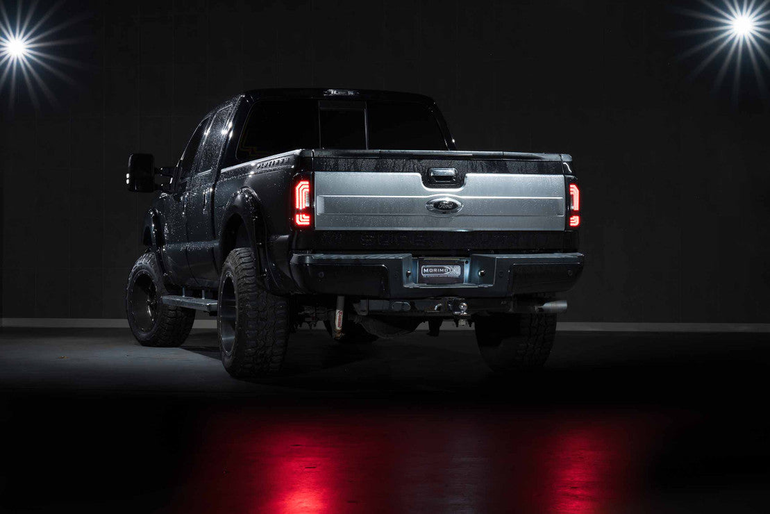 Morimoto 1999-2016 FORD Super Duty XB LED Taillights, Smoked Lens