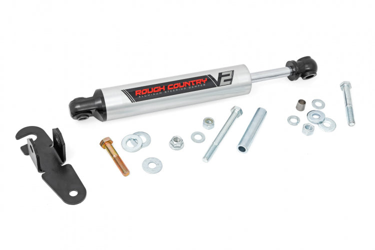 Rough Country V2 Steering Stabilizer | Chevy/GMC 2500HD/3500HD (16-23)