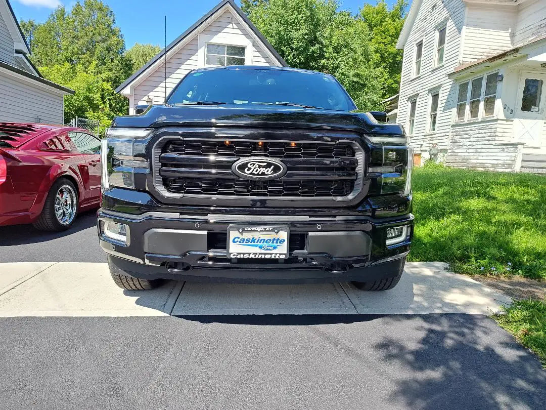 Custom Auto Works 2024 F-150 Lariat Raptor Style Grill Light