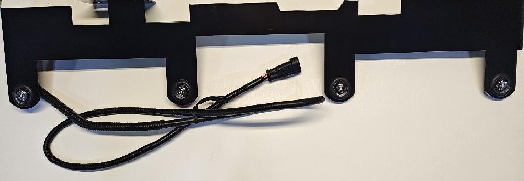 Custom Auto Works 2023-2025 F-250 F-350 Super Duty Lariat, Platinum Tremor And King Ranch Raptor Style Grill Light