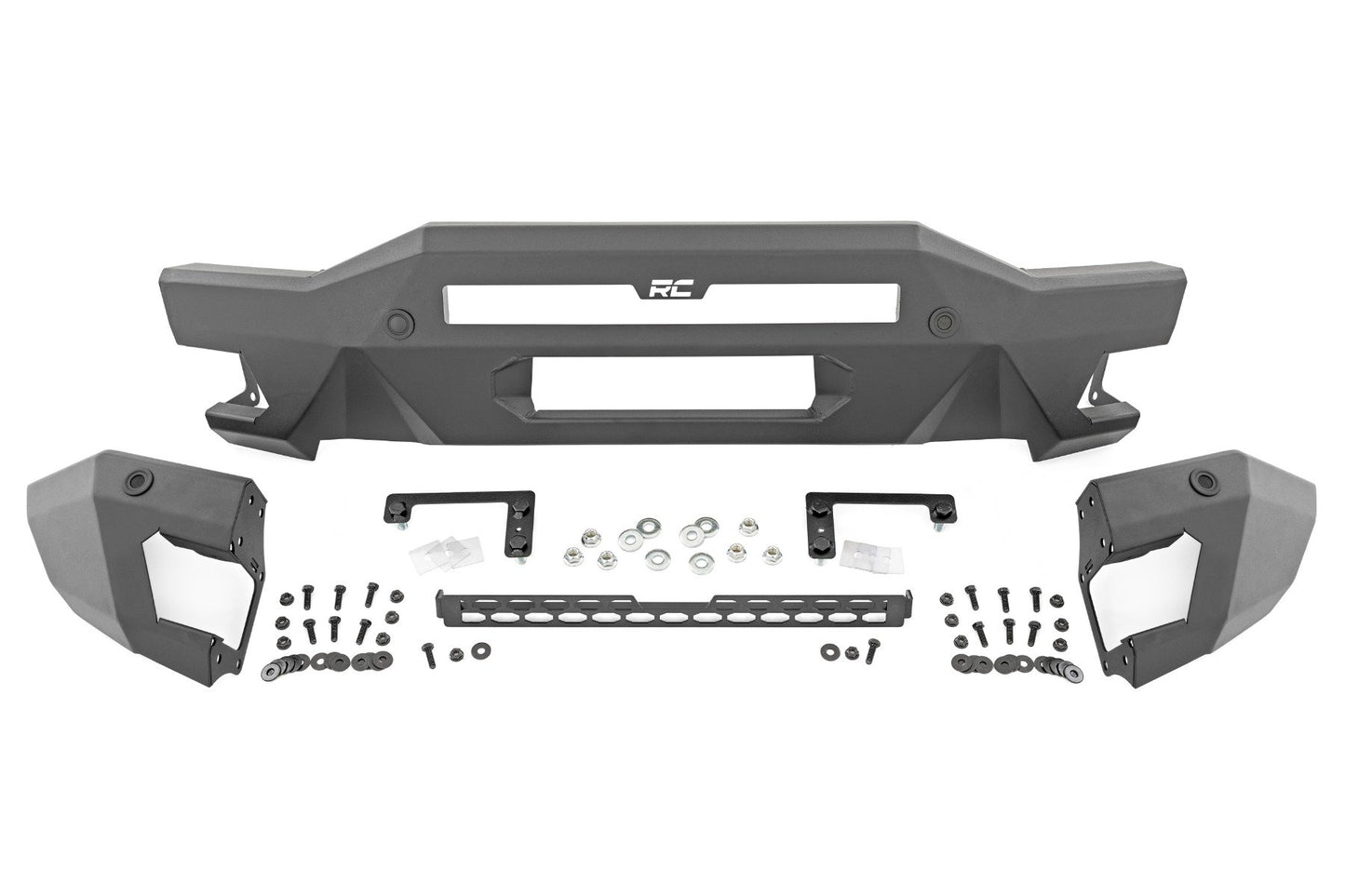 Front Bumper | Modular | Full Wings | Amber DRL | Ford Bronco 4WD (2021-2025)