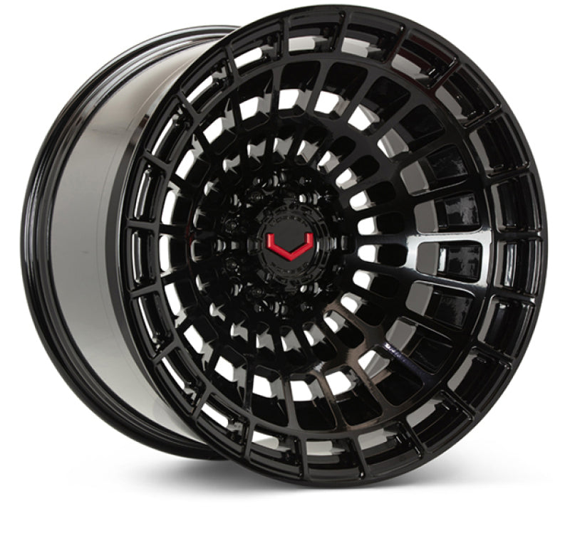 Vossen LCX-04 24x10 - 8x180 - ET+15 - Deep - 124.3 - Gloss Black Wheel