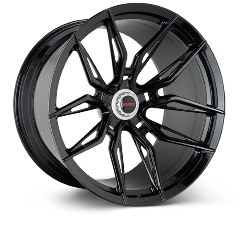 Vossen x Novitec NF11 22x12 ET:37 Gloss Black Ferrari Roma Rear Wheel