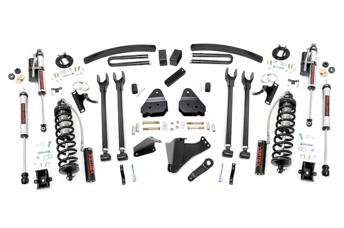 6 Inch Lift Kit | Gas | 4 Link | OVLD | C/O Vertex | Ford F-250/F-350 Super Duty (05-07)