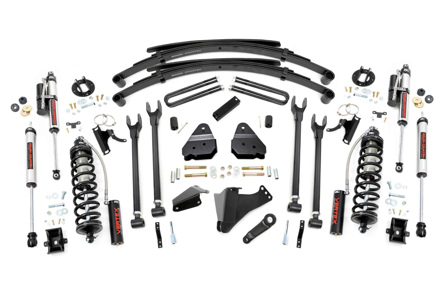 6 Inch Lift Kit | Diesel | 4 Link | RR Spring | C/O Vertex | Ford F-250/F-350 Super Duty (05-07)