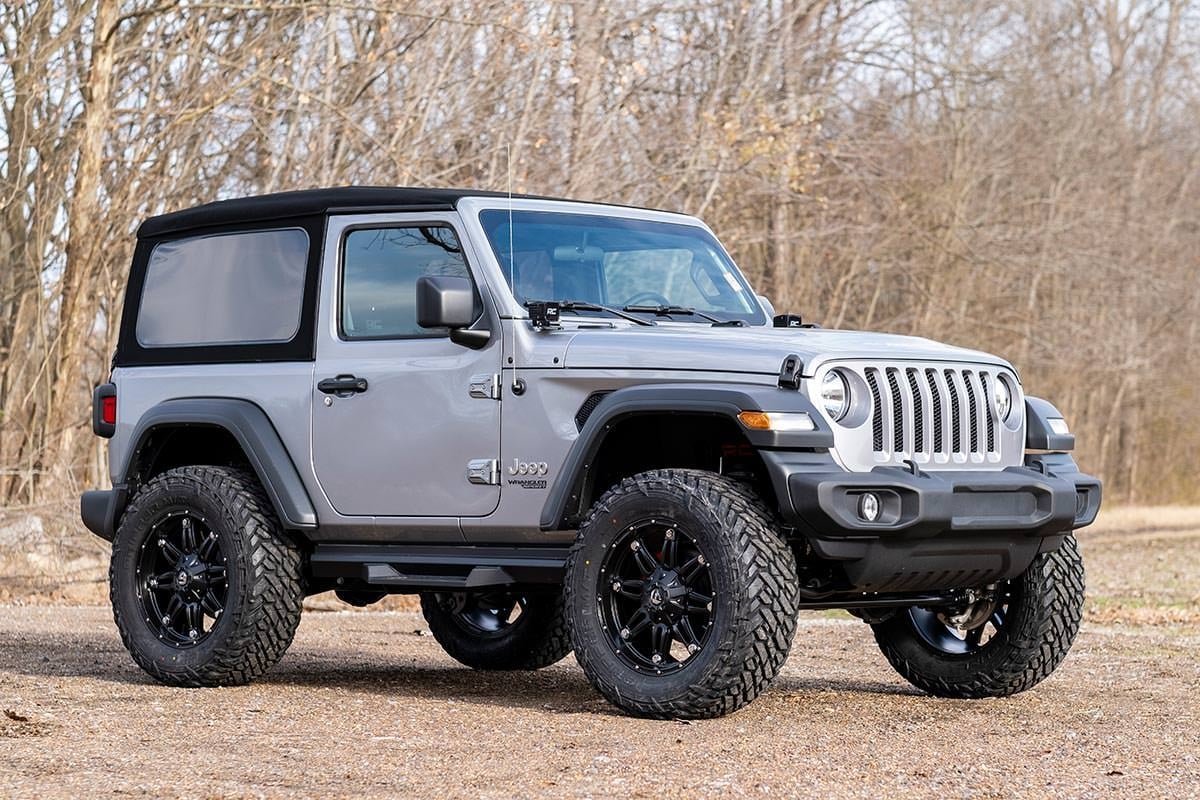 3.5 Inch Lift Kit | Adj Lower | FR D/S | Jeep Wrangler JL 4WD (2024-2026)