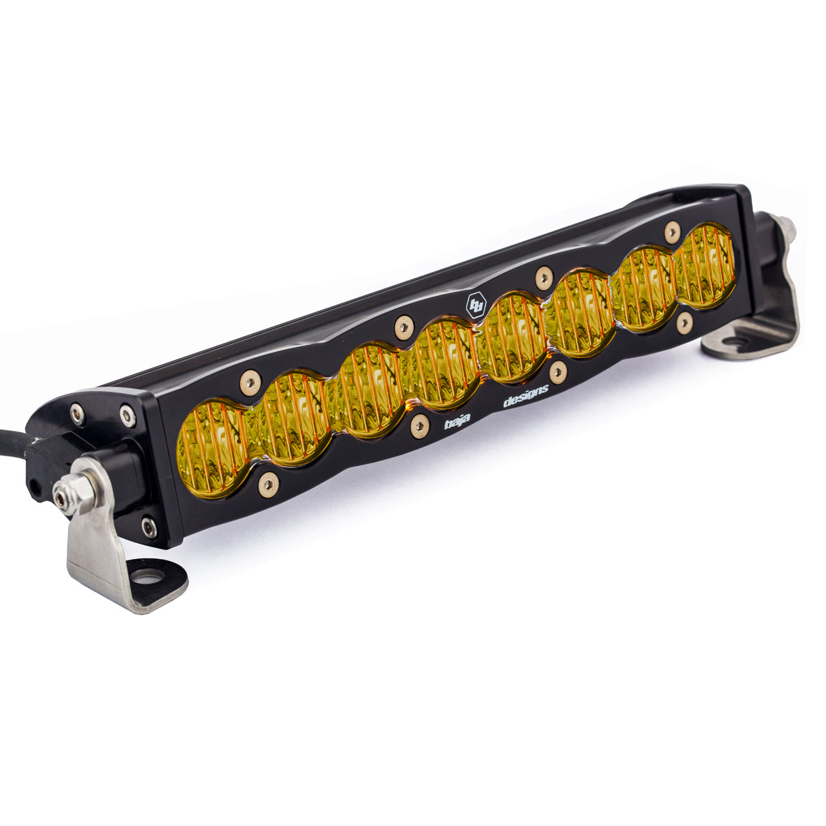 Baja Designs S8 Series Wide Cornering Pattern 10in LED Light Bar - Amber