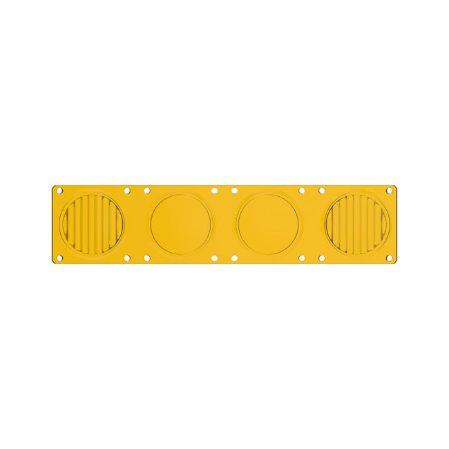KC HiLiTES FLEX ERA LED Performance Yellow Combo Lens for Light Bars