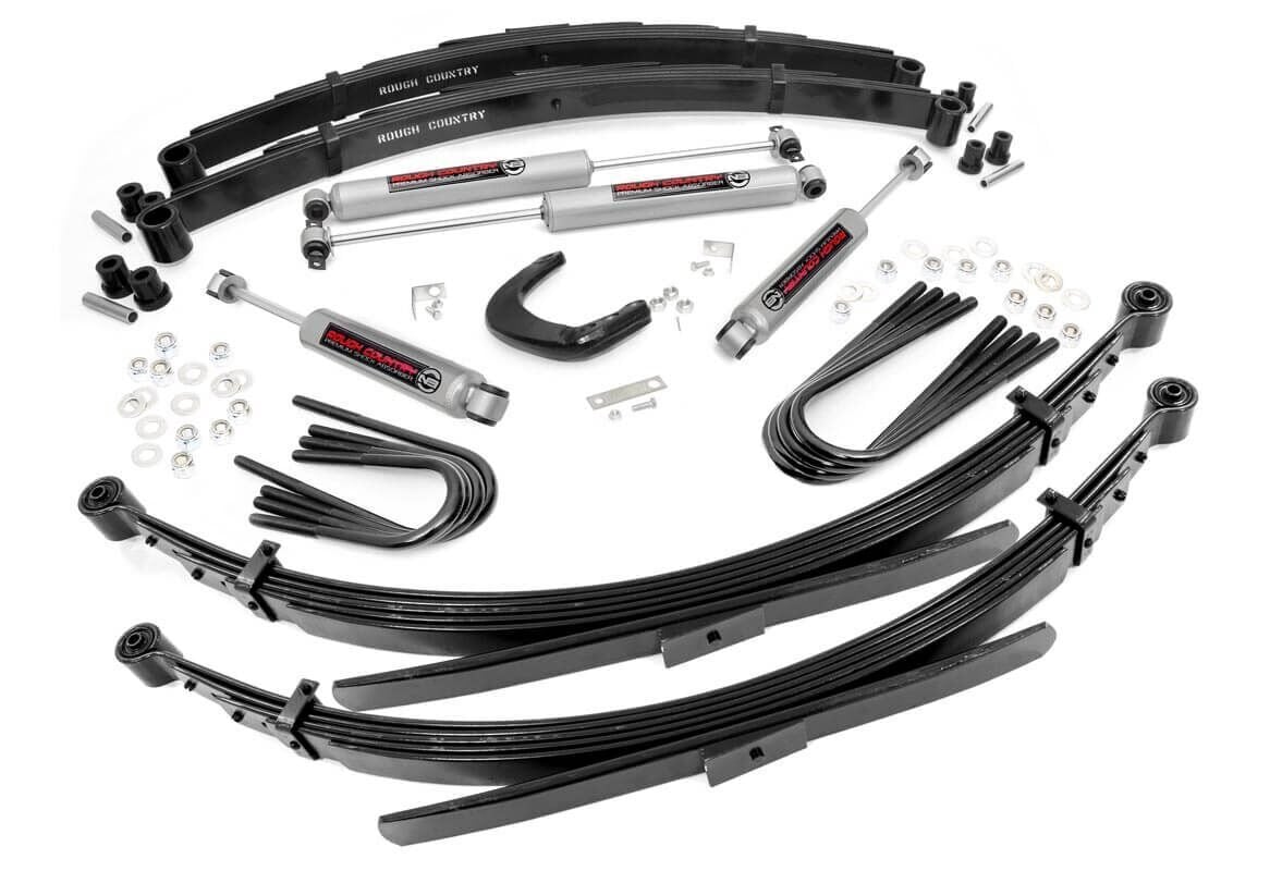 6 Inch Lift Kit | 52 Inch Rear Springs | Chevy/GMC C10/K10 Truck & SUV/K5 Blazer (73-76)