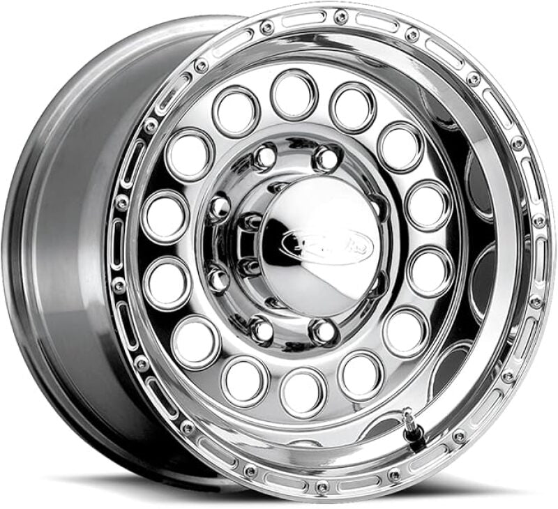 Raceline 887 Rock Crusher 15x8in 5x114.3 BP -32mm Offset 83.82mm Bore - Polished Wheel
