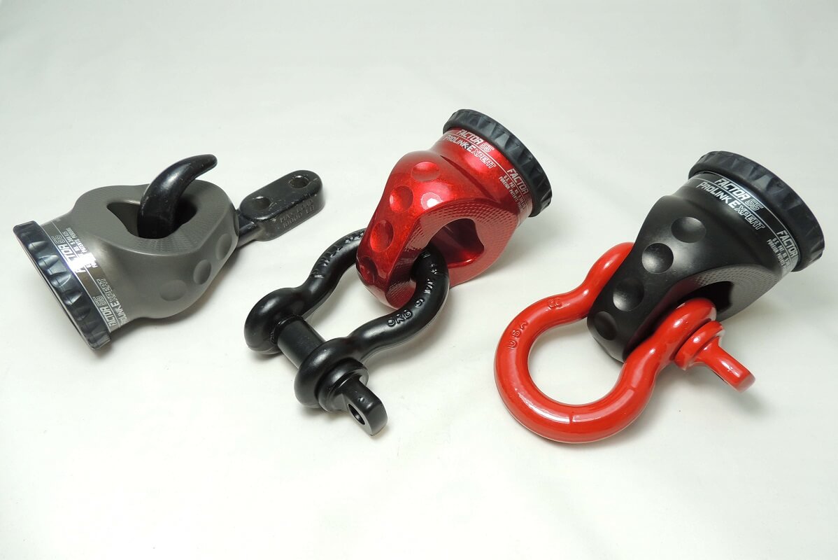 FACTOR 55 ProLink E Winch Shackle Red