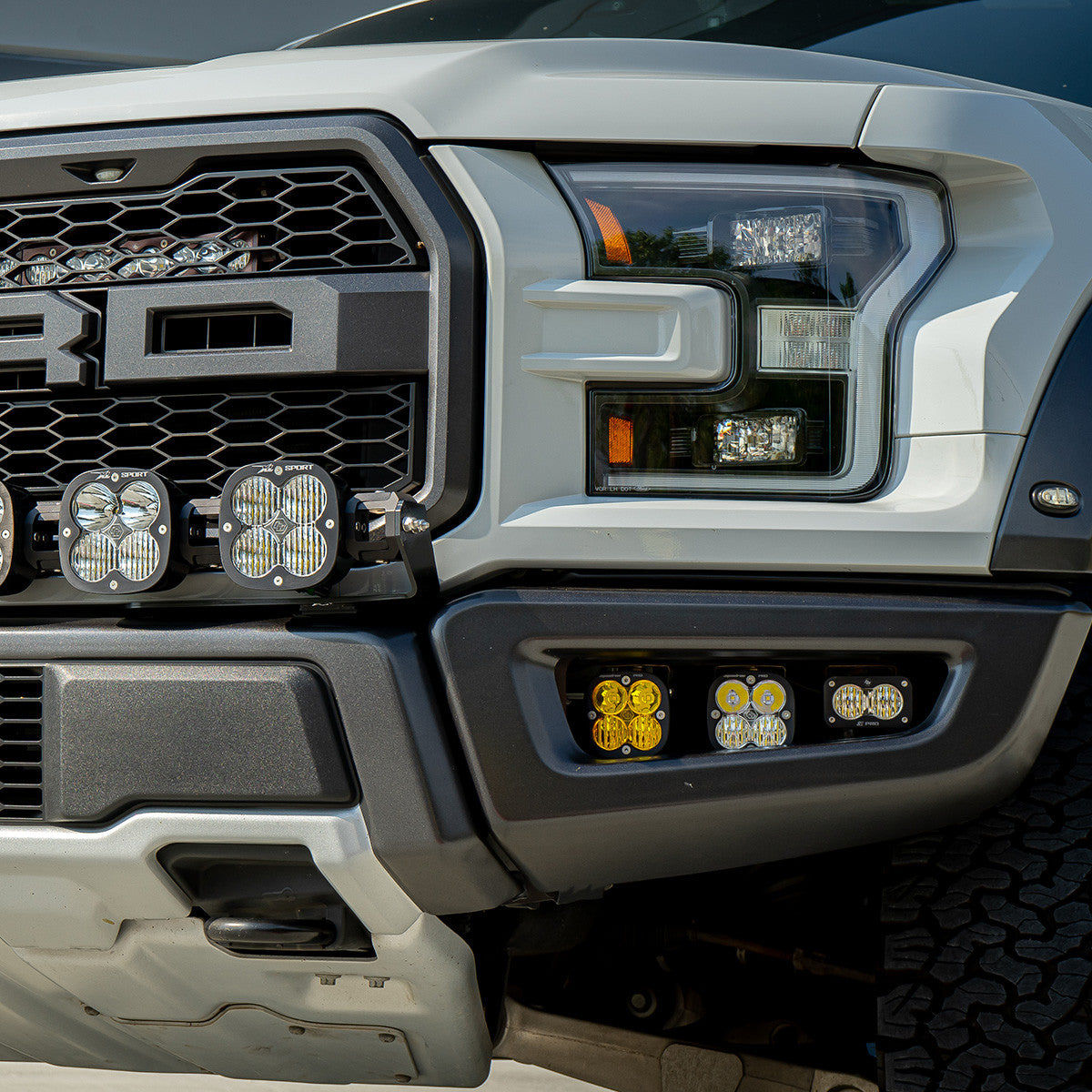 Baja Designs 2017-2020 Ford Raptor Squadron/S2 Pro Fog Pocket Light Kit