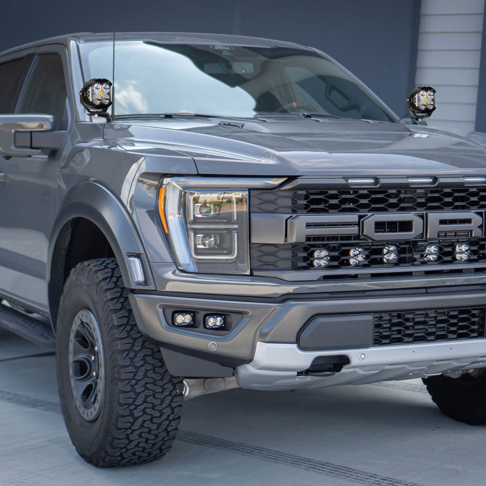 Baja Designs 2021+ Ford Raptor LP4 A-Pillar Kit