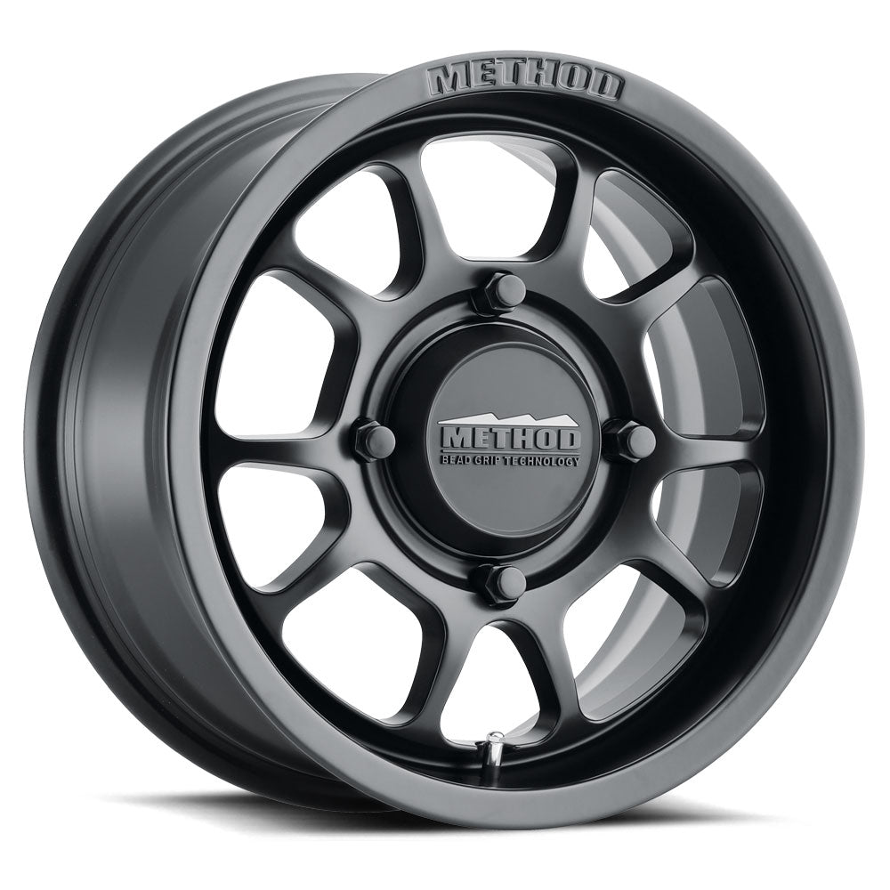 Method MR409 Bead Grip 15x7 5+2 38mm Offset 5x4.5 72 CB Matte Black Wheel