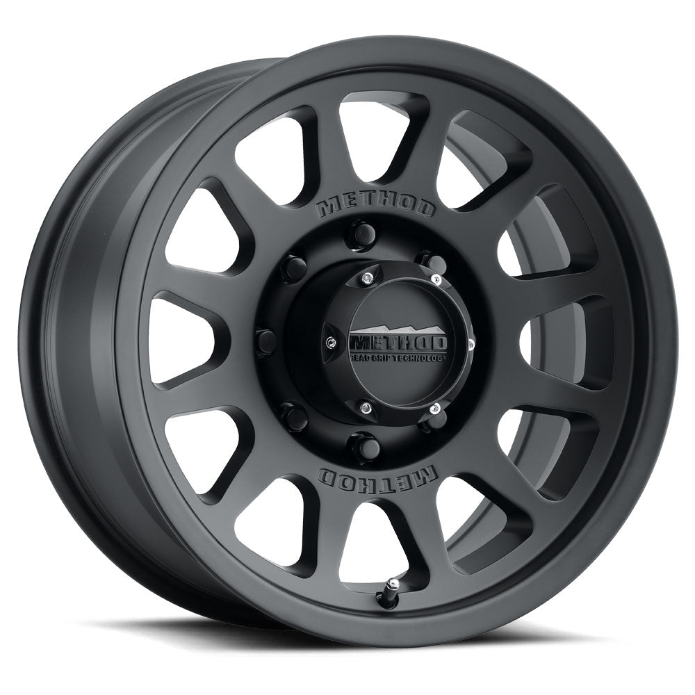 Method MR703 17x9 / -12mm Offset / 130.81mm Bore / 8x6.5 BP / 4.8in BS - Matte Black Wheel