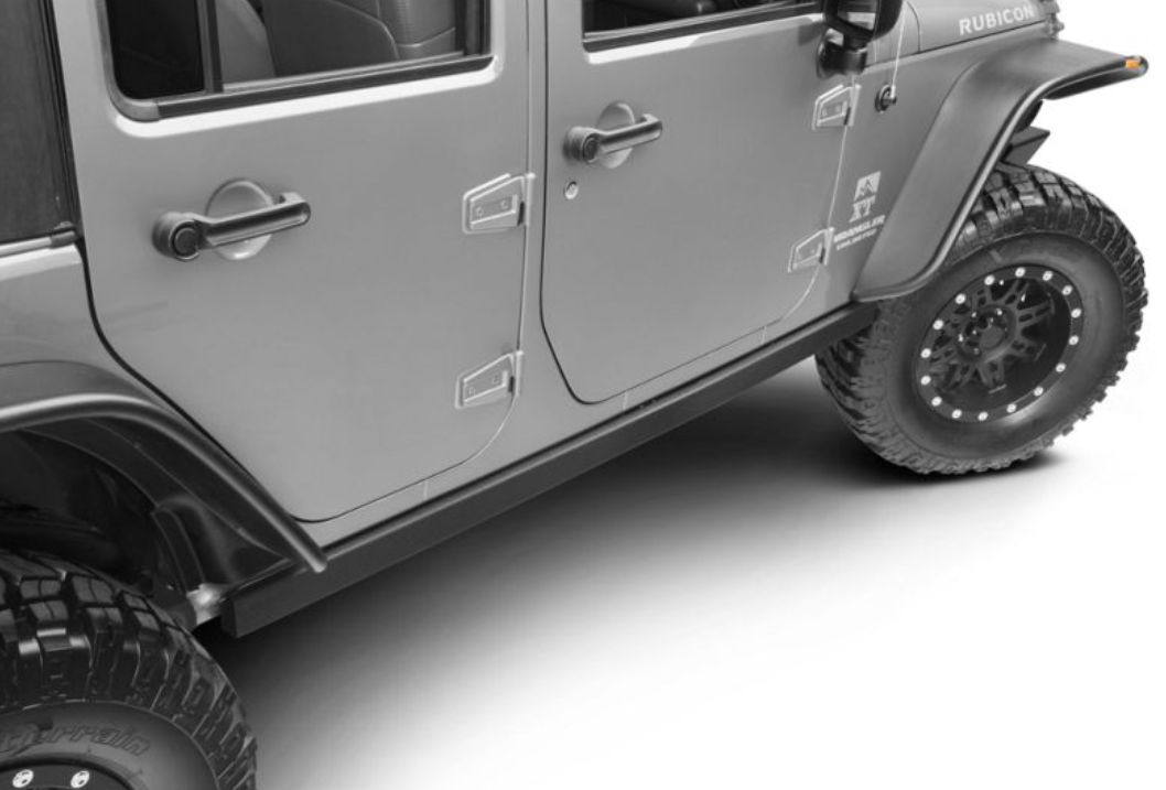 Smittybilt 2007-2018 Wrangler JK Unlimited 4 Door SRC Classic Rock Rails "Rubi Rails"