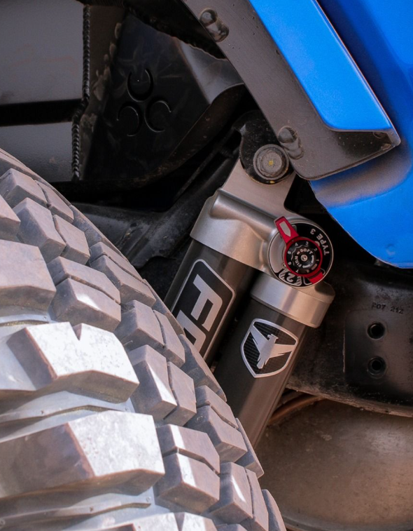 Falcon 2018-2025 Jeep Wrangler JL 4 Door EcoDiesel/4xe/392 SP2 3.3 Fast Adjust Piggyback Shock Kit 0-1.5" Lift