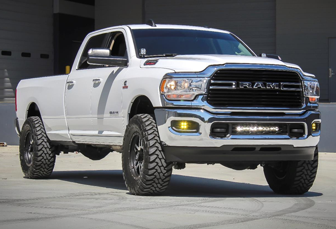 Baja Designs 2019+ Ram 2500/3500 Big Horn Fog Pocket Kit - Clear