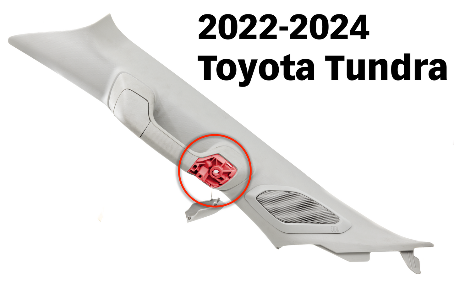 Banks 22-24 Toyota Tundra Gauge Pod Kit - Single Gauge