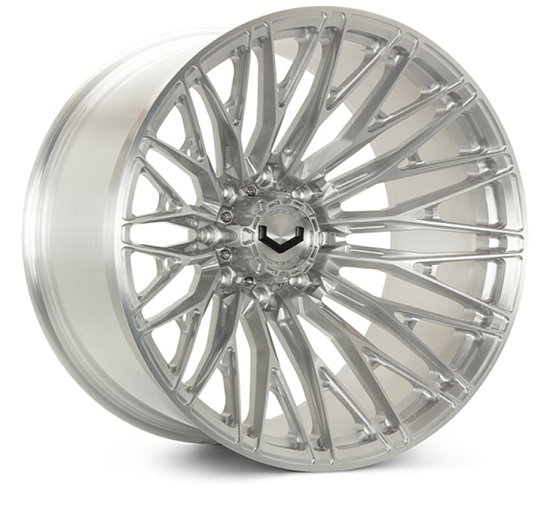 Vossen VFX-04 24x10 - 8x165.1 - ET+15 - Deep - 125.1 - Brushed Gloss Clear Wheel