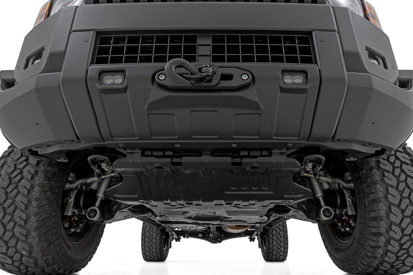 Hidden Winch Mount | White SAE | PRO1200S | Toyota Land Cruiser 4WD (24-25)