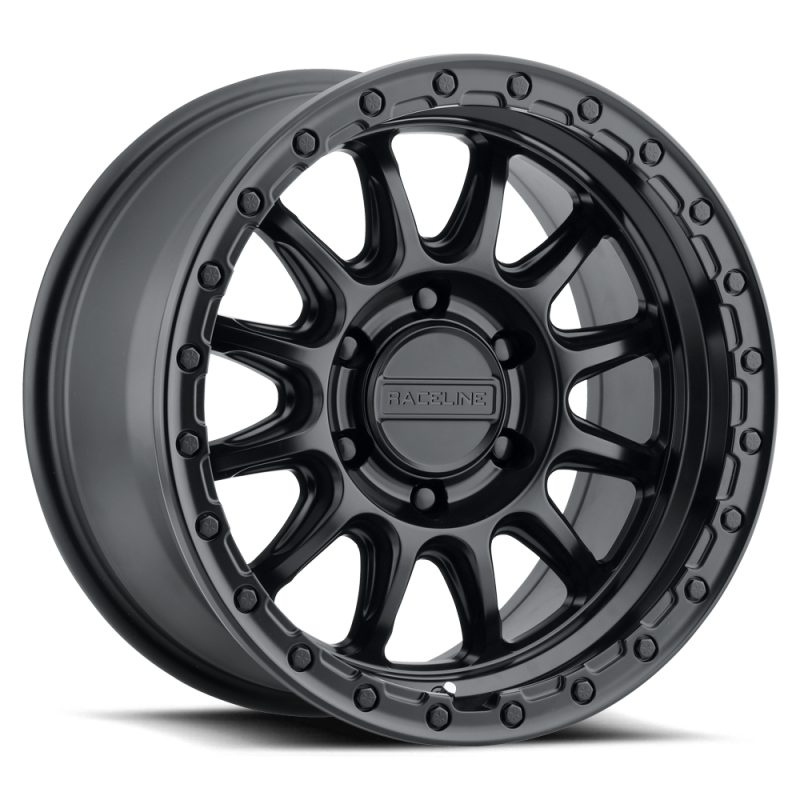 Raceline 960B Alpha 18X9 / 5X150 BP / 18mm Offset / 110.5 Bore - Satin Black Wheel