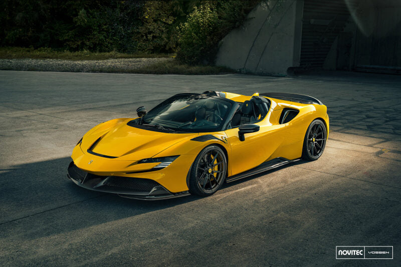 Vossen x Novitec NF10 21x12 ET:20 Gloss Black Ferrari SF90 Rear Wheel