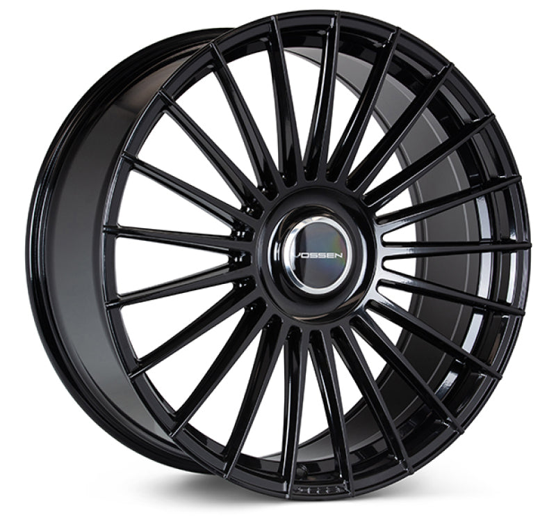 Vossen HF-8 24x10 / 5x120 BP / ET19 / 72.56 CB / Deep - Gloss Black Wheel