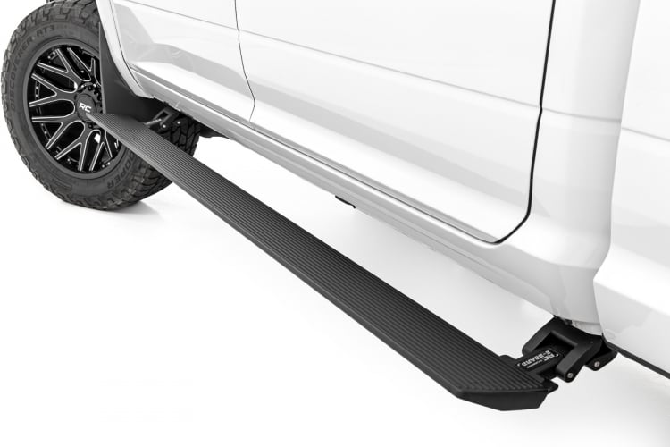 Rough Country Power Running Boards | Lighted | Crew Cab | Ram 2500, 3500 (10-25)