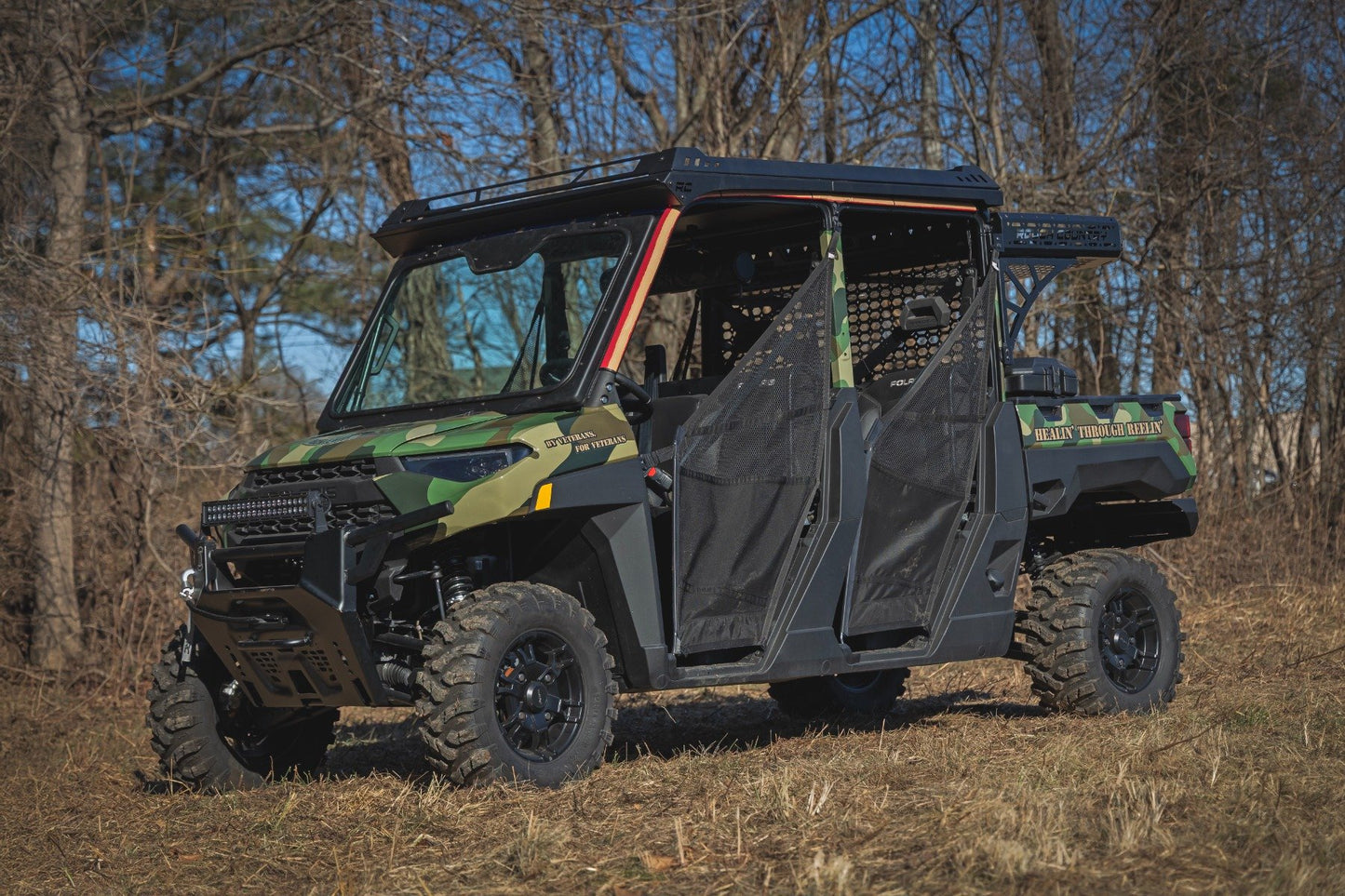 Electric Tilt Windshield | Glass | Formed Frame | Polaris Ranger XP 1000/ XP 900