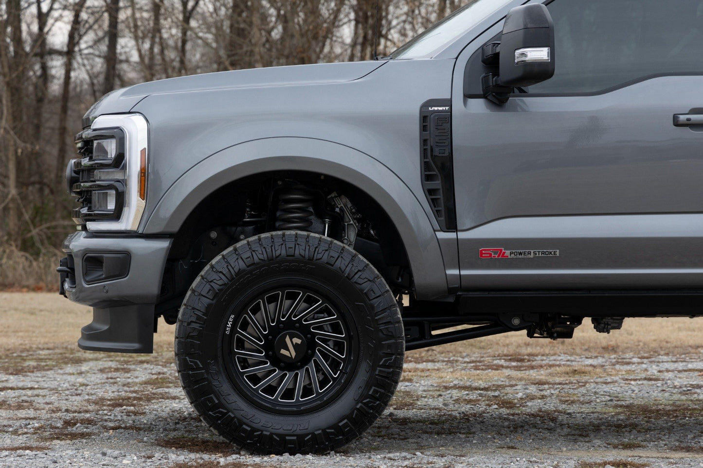 Sport Fender Flares | JS Iconic Silver | Ford F-250/F-350 Super Duty (23-26)