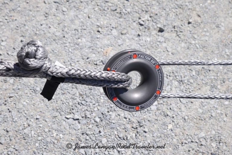 FACTOR 55 Rope Retention Pulley And Standard Duty Soft Shackle Combo