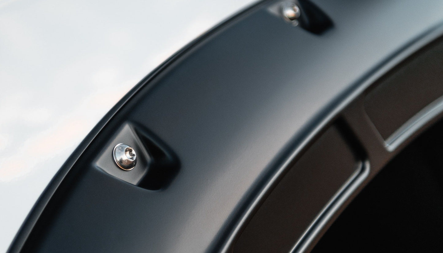 Fender Flares | Defender | GB8 Mosaic Black | Chevy Silverado 1500 (19-26)