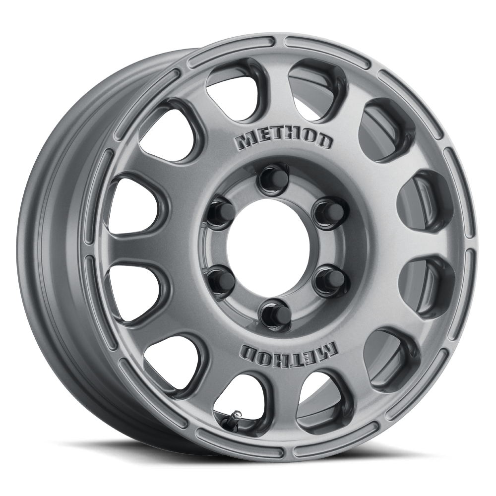 Method MR107 16x7 +45mm Offset 6x5.5 102mm CB Gloss Titanium Wheel