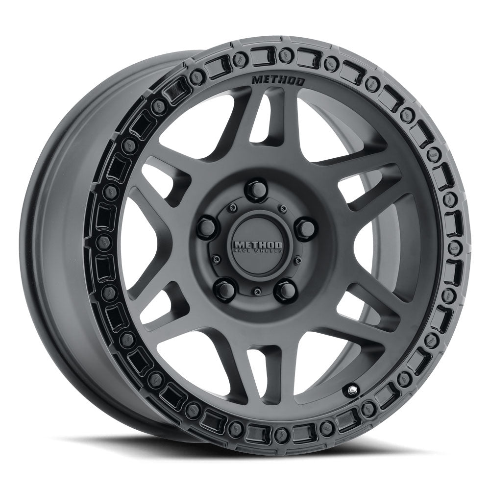 Method MR312 17x8.5 0mm Offset 5x5 4 71.5 HB Double Black Wheel