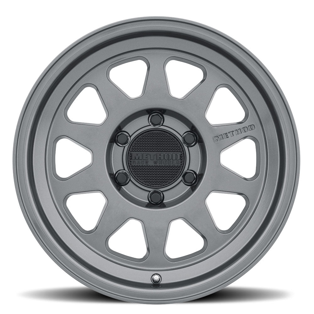 Method MR316 20x10 -18mm Offset 8x180 130.81mm CB Gloss Titanium Wheel