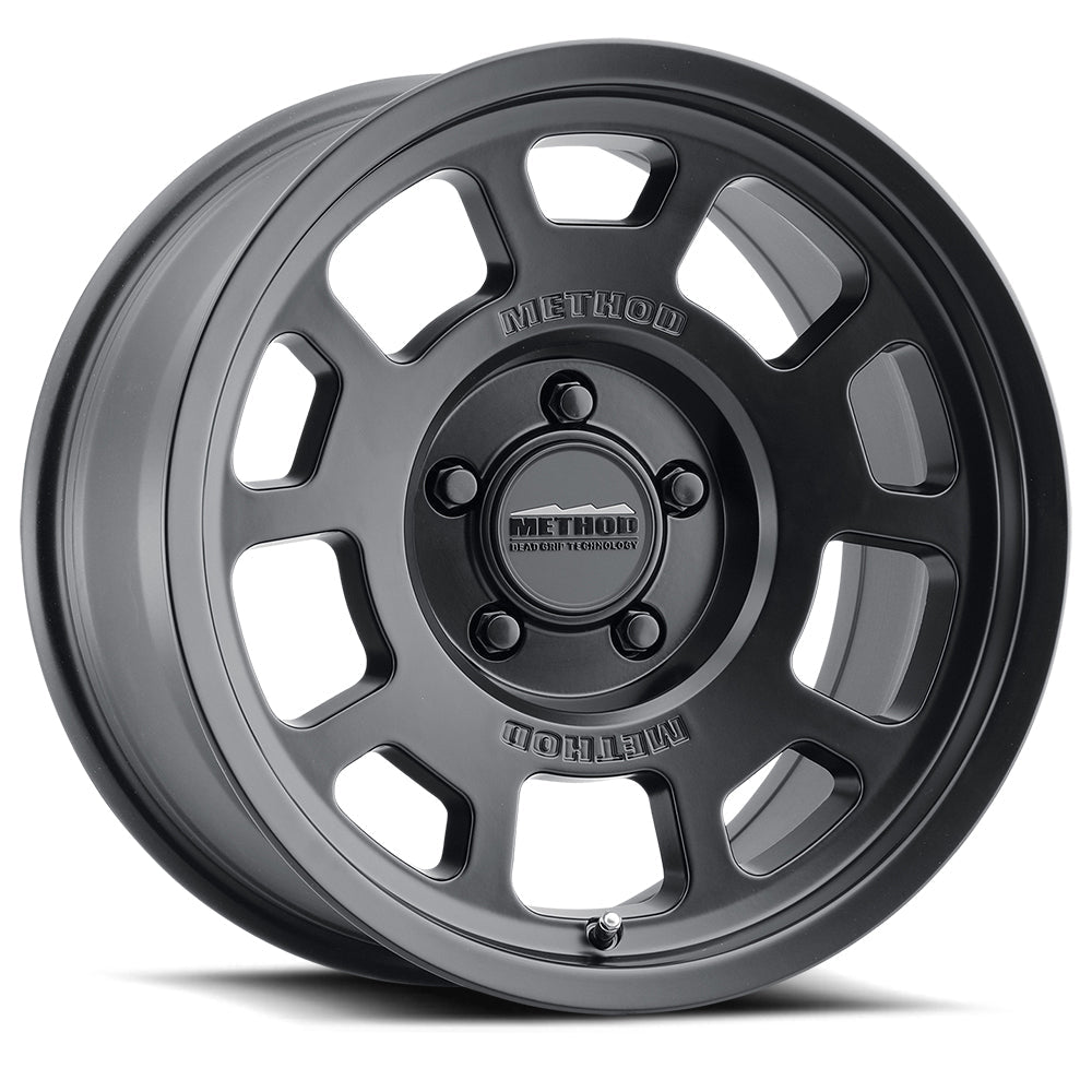 Method MR705 17x8.5 0mm Offset 5x5 71.5mm CB Matte Black Wheel