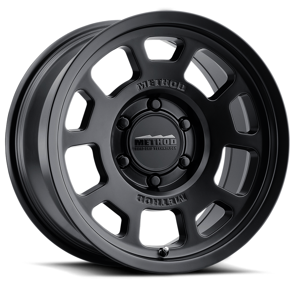 Method MR705 18x9 +18mm Offset 6x5.5 106.25mm CB Matte Black Wheel