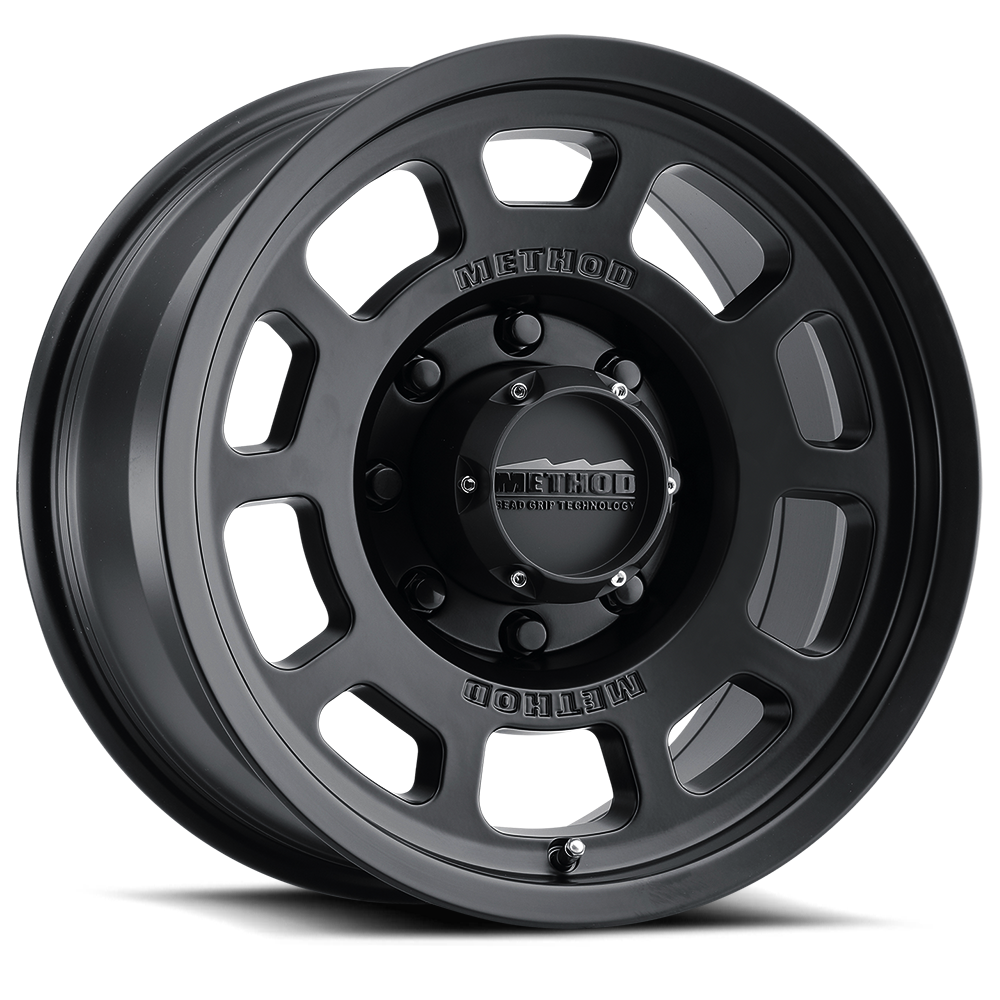 Method MR705 18x9 +18mm Offset 8x6.5 130.81mm CB Matte Black Wheel