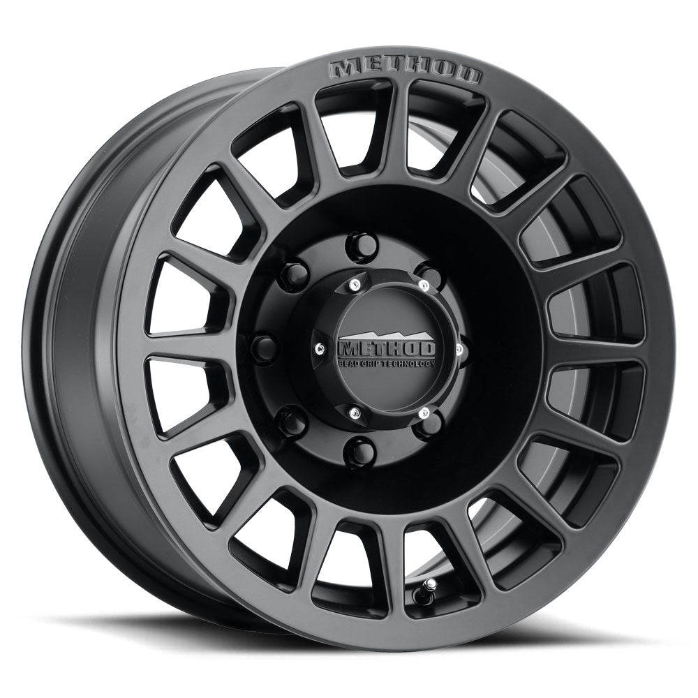 Method MR707 Bead Grip 17x8.5 +0mm Offset 8x170 BP 130.81mm CB 4.72in BS Matte Black Wheel