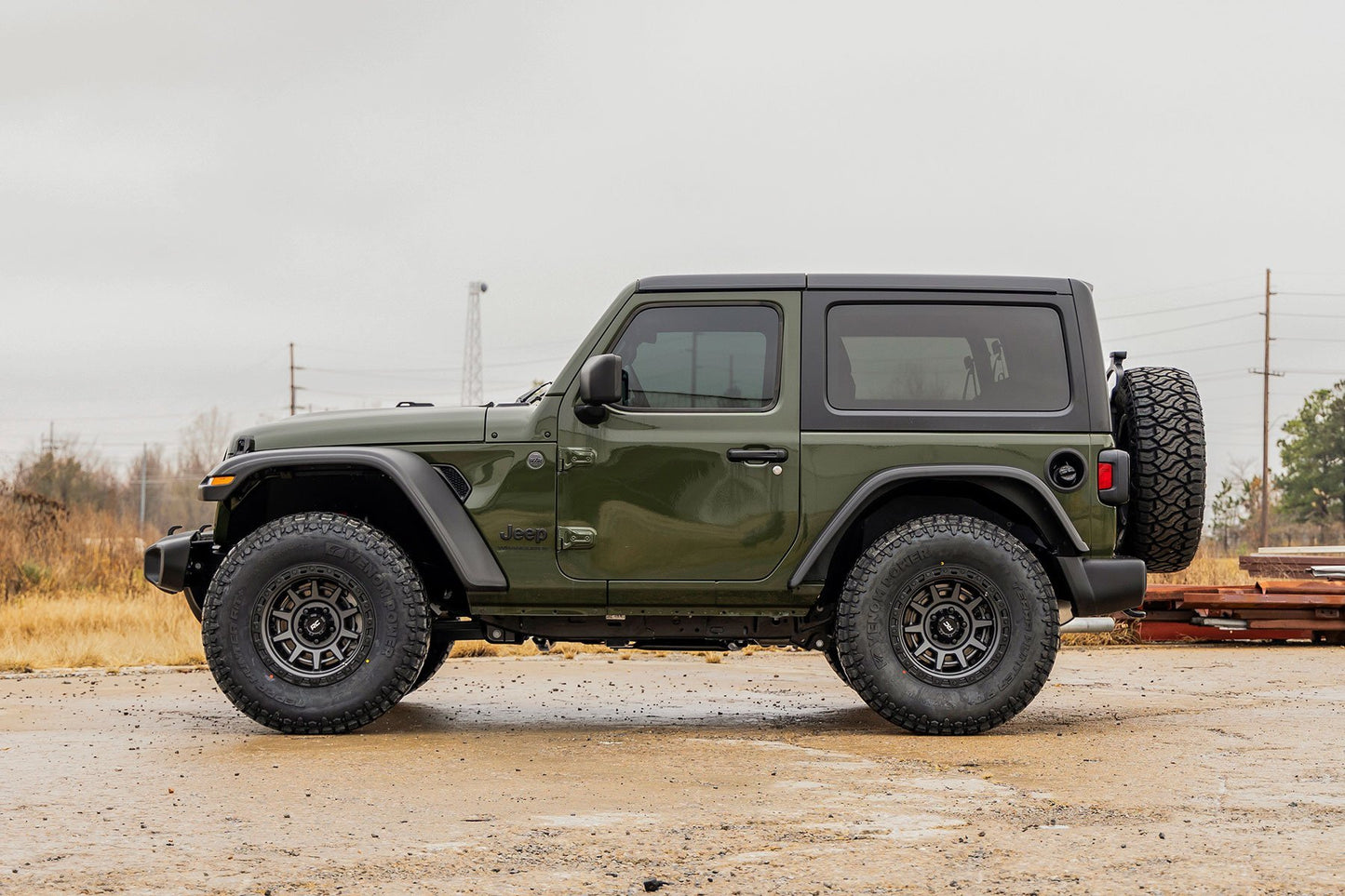3.5 Inch Lift Kit | C/A Drop | Front D/S | Jeep Wrangler JL 4WD (2024-2026)