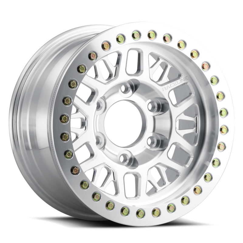 Raceline RT951F Ryno 17x9in 5x127 BP 25mm Offset 83.82mm Bore - Machined Beadlock Wheel