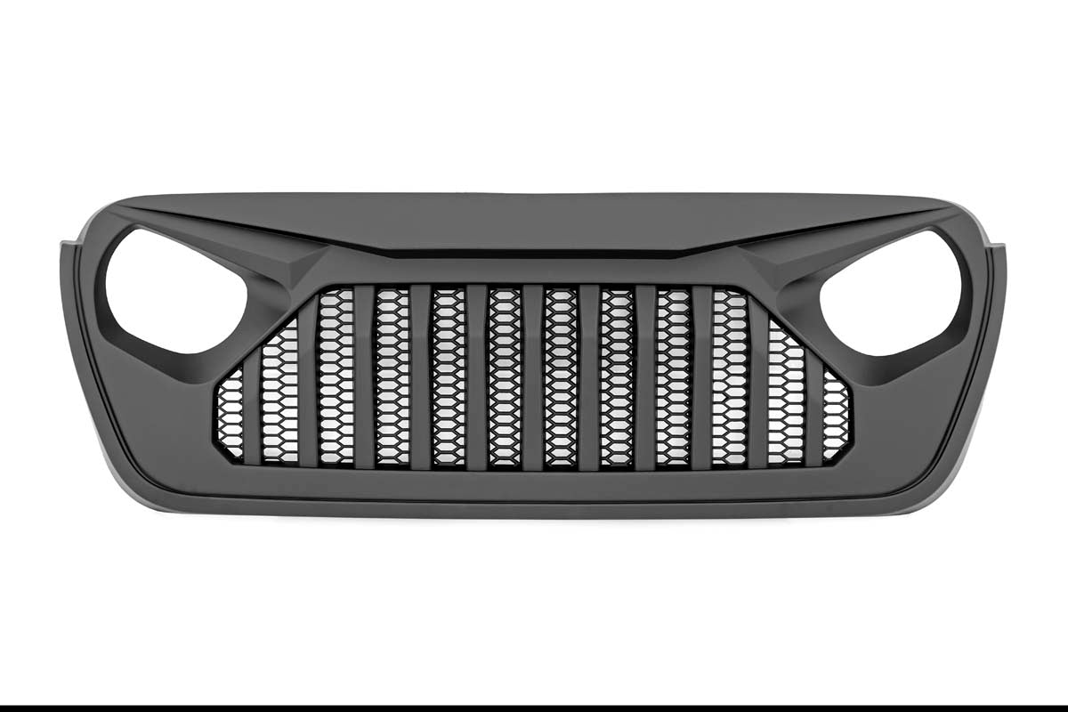 Rough Country Jeep JL/Gladiator Angry Eyes Replacement Grille 2018-Pres Jeep JL/Gladiator