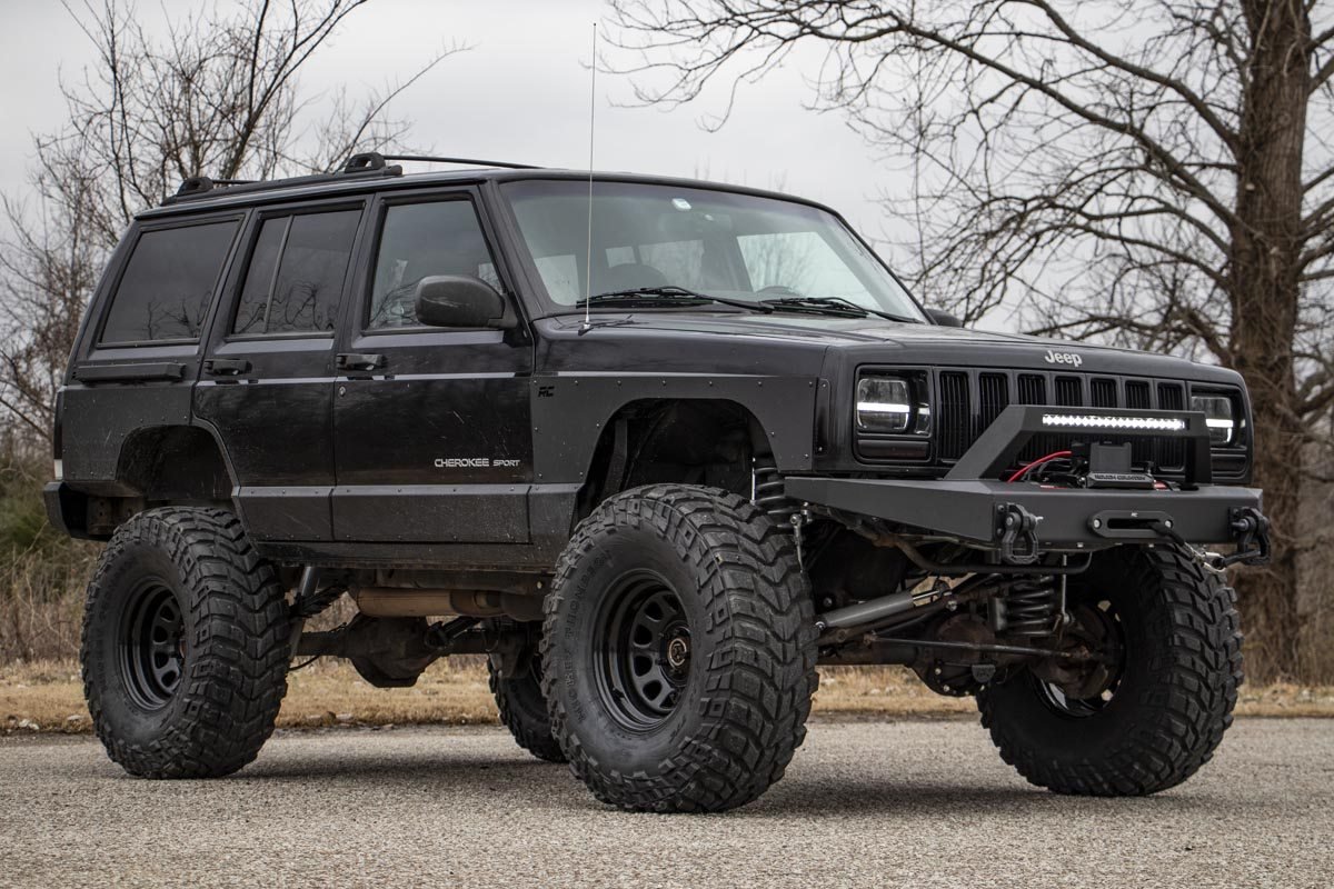 Rough Country Jeep Lower Door Armor 97-01 Cherokee XJ