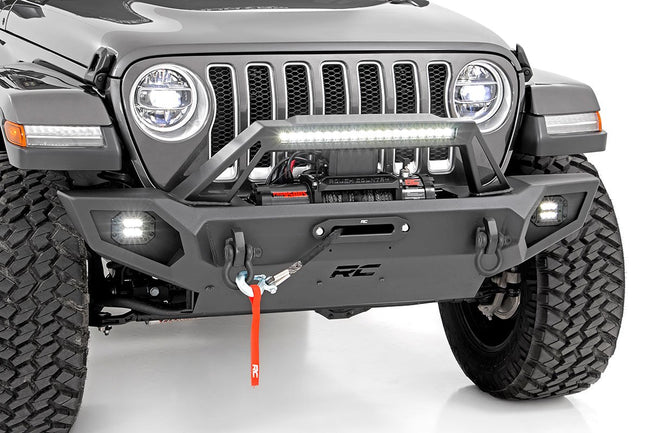 Rough Country Jeep Full Width Front Trail Bumper JK/JL/JT Gladiator