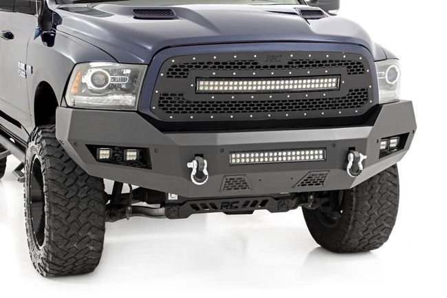 Rough Country RAM Heavy-Duty Front LED Bumper 13-18 1500
