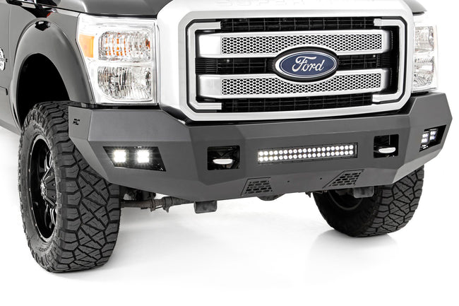Rough Country Ford Heavy-Duty Front LED Bumper 11-16 F-250/F-350