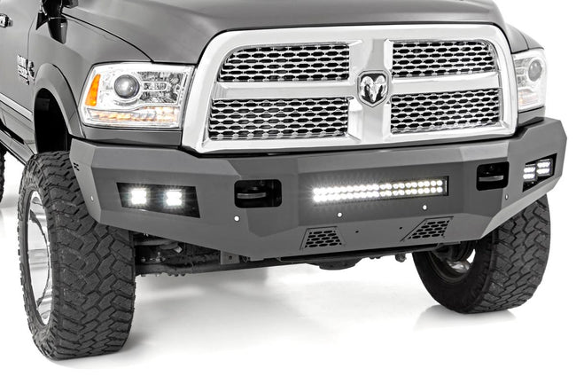 Rough Country RAM Heavy-Duty Front LED Bumper 10-18 2500/3500