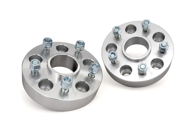Rough Country 1.5 Inch Wheel Spacers Pair Aluminum 99-10 Grand Cherokee W 06-10 :Commander XK 07-18 Wrangler JK