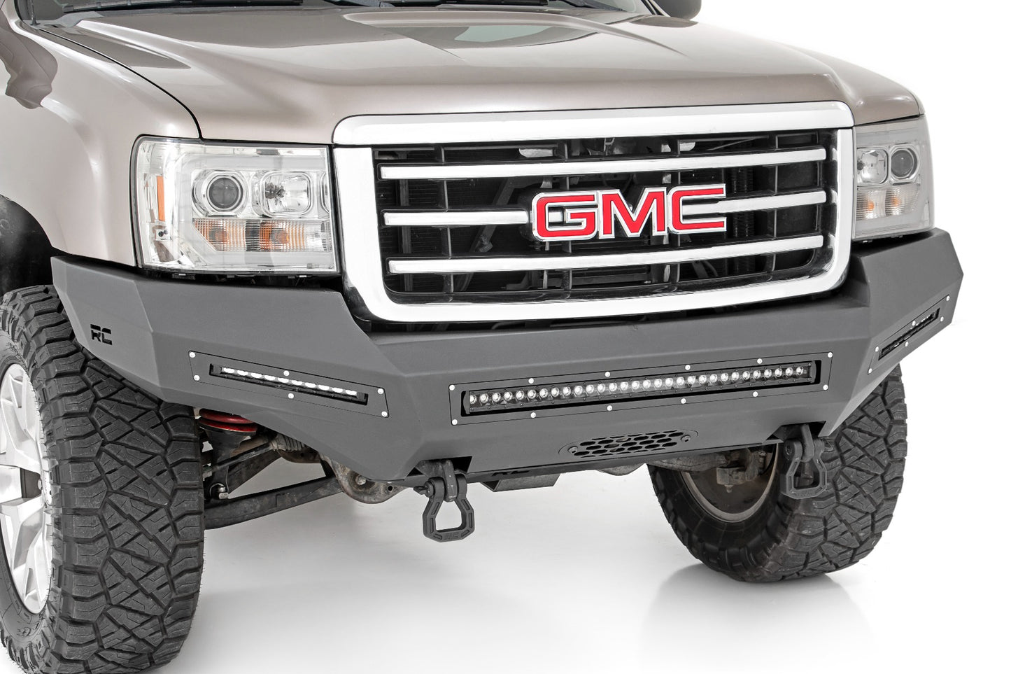 Rough Country 07-13 GMC Sierra 1500 Front High Clearance Bumper Kit w/LEDs